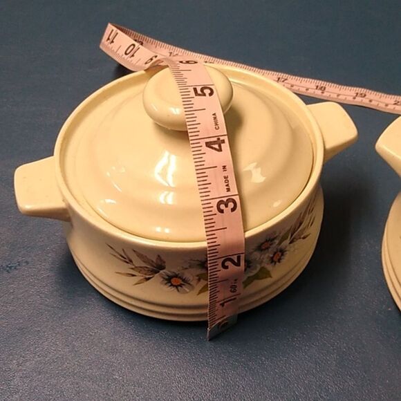 Heavenly Bake Serve 'n Store Cookware Set with Decorative Floral Pattern - Picture 5 of 6